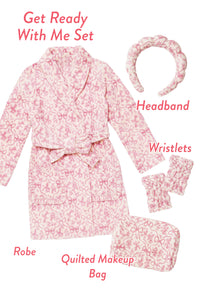 Girls: The Get Ready With Me Pink Toile Gift Set