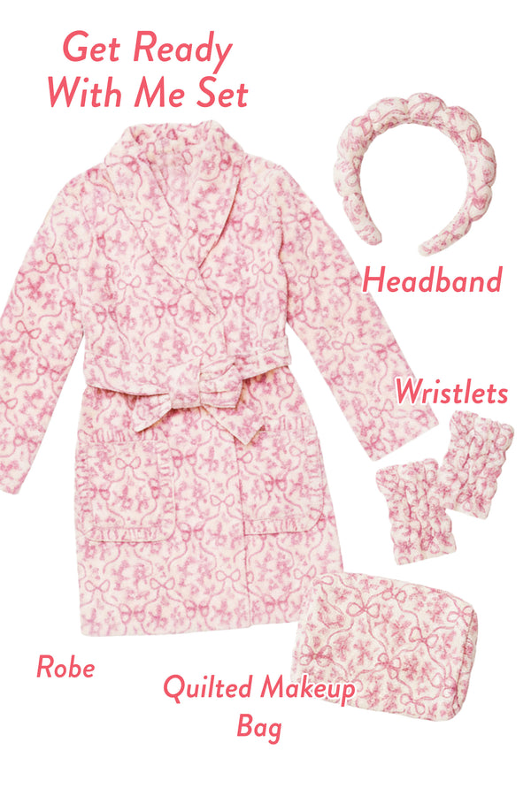 Girls: The Get Ready With Me Pink Toile Gift Set