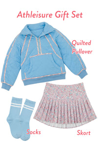 Girls: Athleisure Light Blue Gift Set