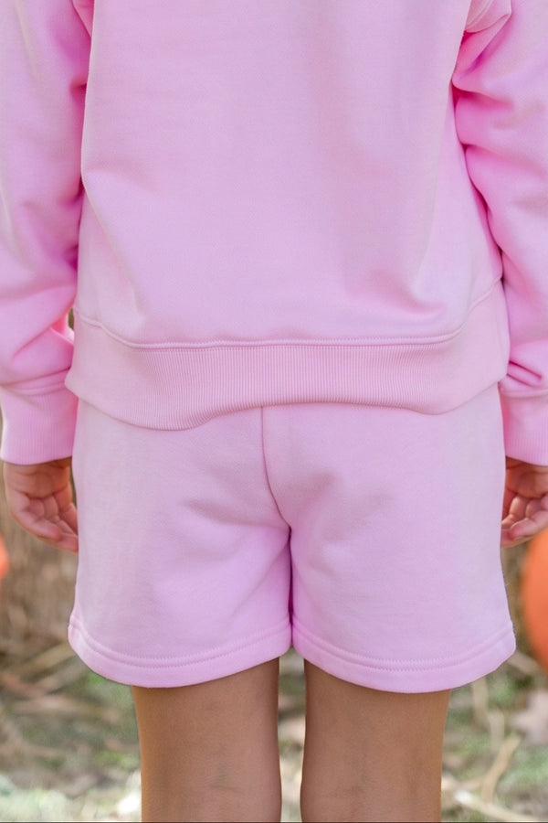 Girls: Candy Crush Pink Halloween Sequin Skort