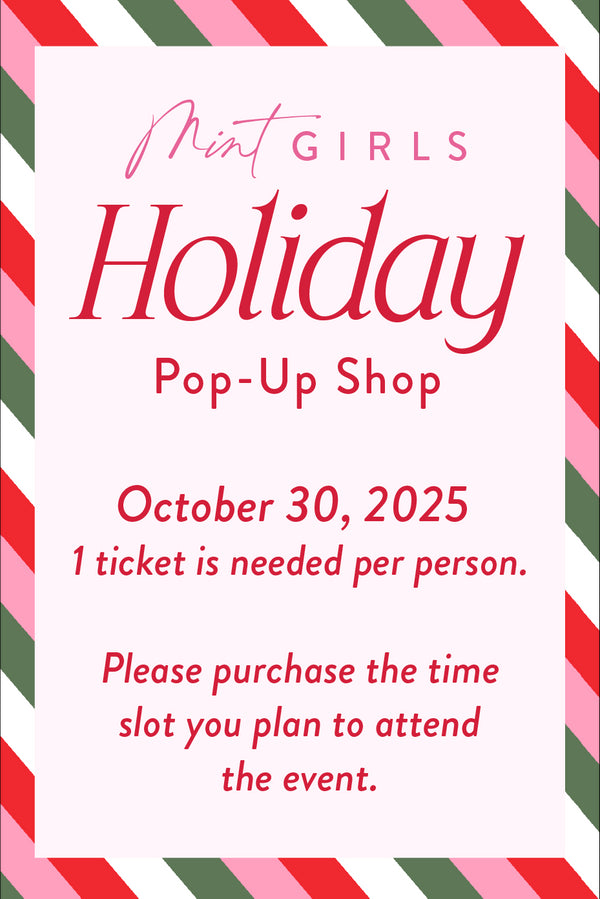 Mint Girls Holiday Pop-Up 