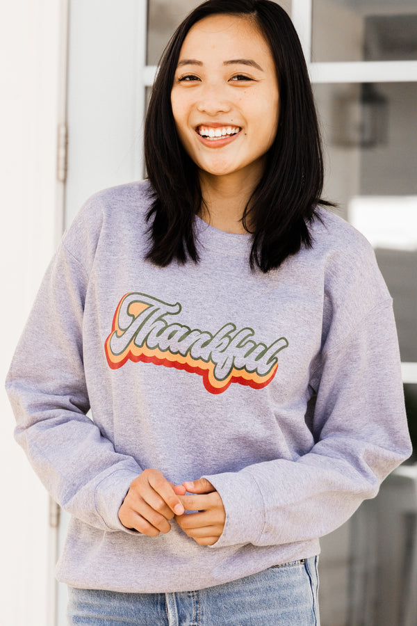 Thanksgiving graphic sweatshirt