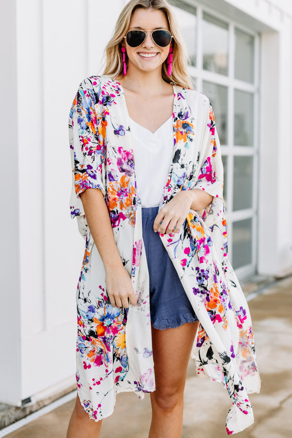 bright bold kimono