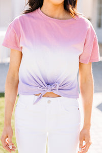 ombre tied top