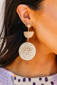 natural earrings