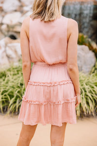 ruffled tank dress.