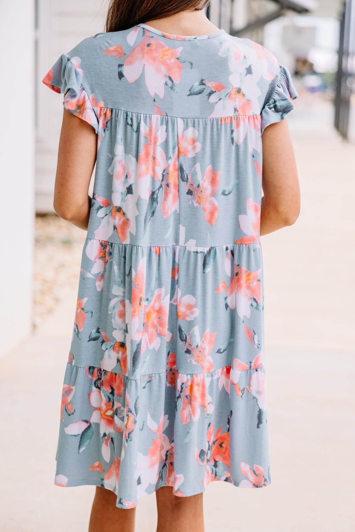 Cute Light Blue Babydoll Dress Trendy Dresses Shop the Mint