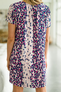 bold leopard print dress