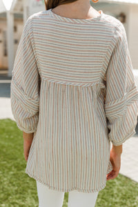 striped tunic