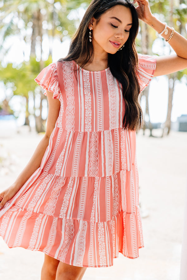 aztec dress pink Soul Of Sita Rose Pink Aztec Print Satin Button Through Maxi Dress