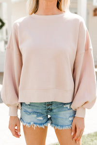 solid pink pullover