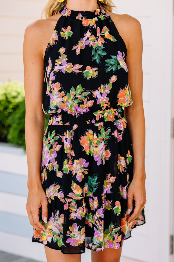 colorful floral dress