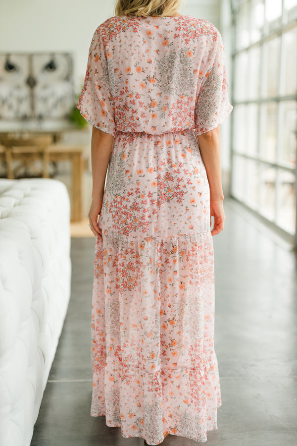 floral maxi dress