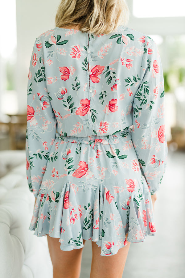 floral romper dress