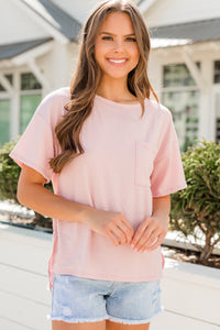 short sleeve pocket top