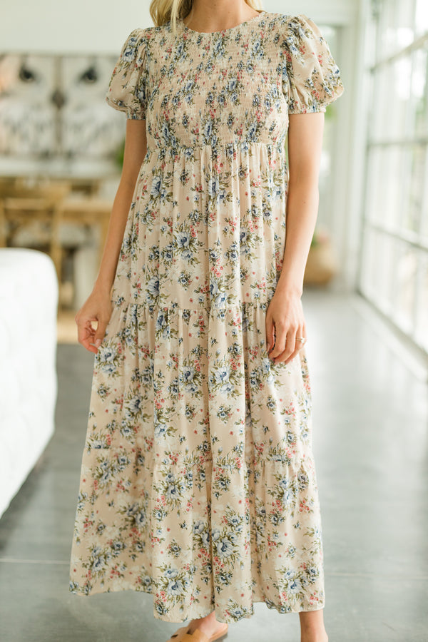 ditsy floral maxi dress