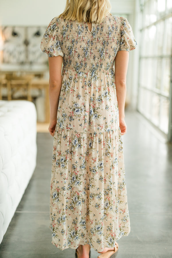 ditsy floral maxi dress
