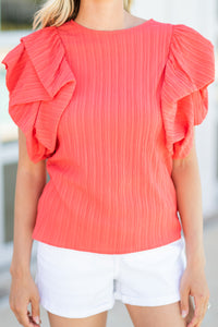 dramatic ruffled blouse