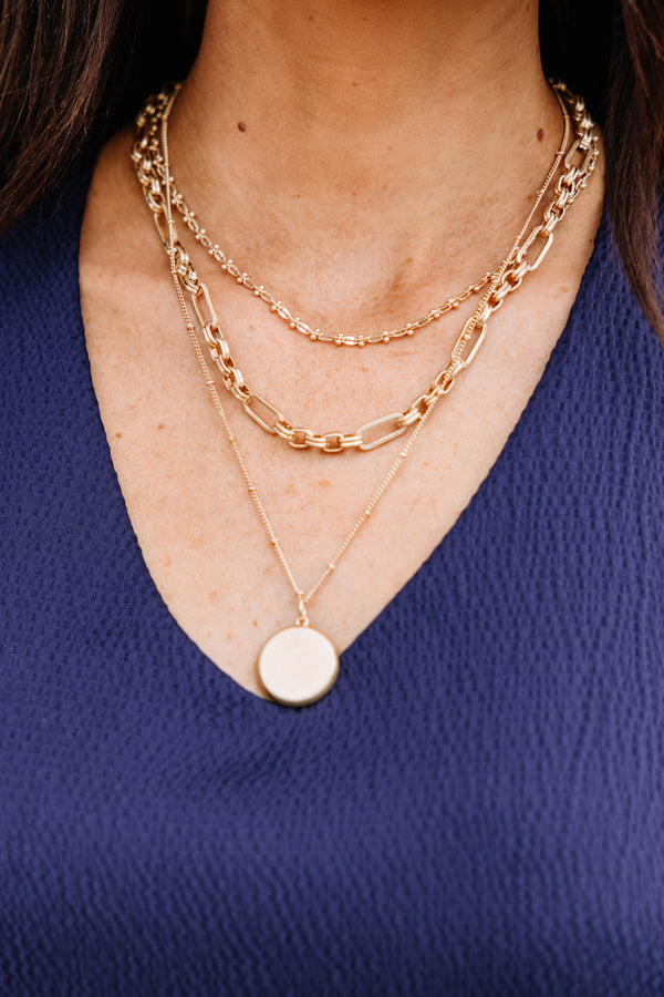 layered chain necklace