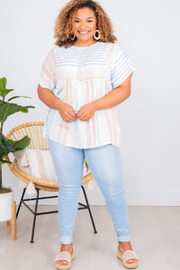 striped summer top