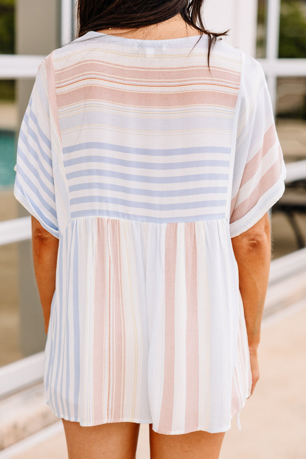 striped summer top