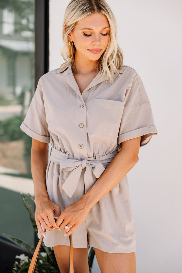 neutral utility romper