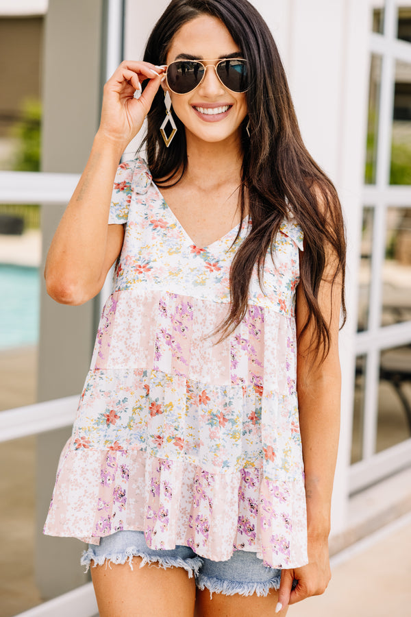 floral babydoll top