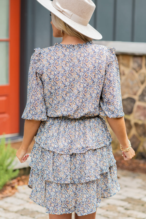 ditsy floral fall dress