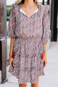 ditsy floral fall dress