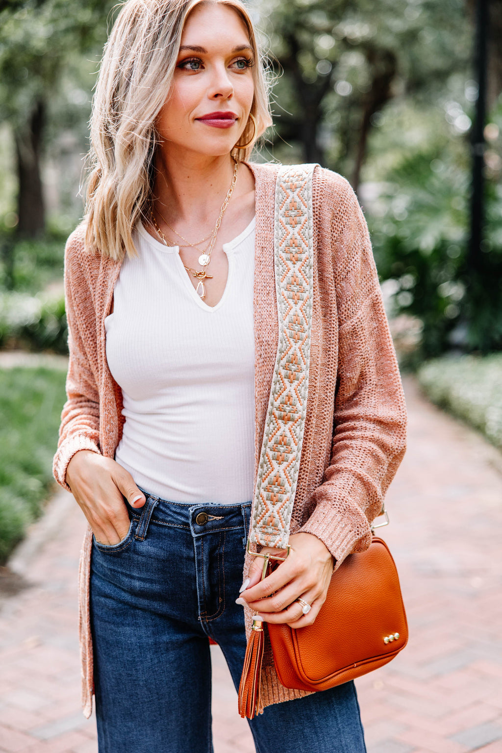 What You See Mocha Brown Cardigan - Trendy Women's Cardis – Shop