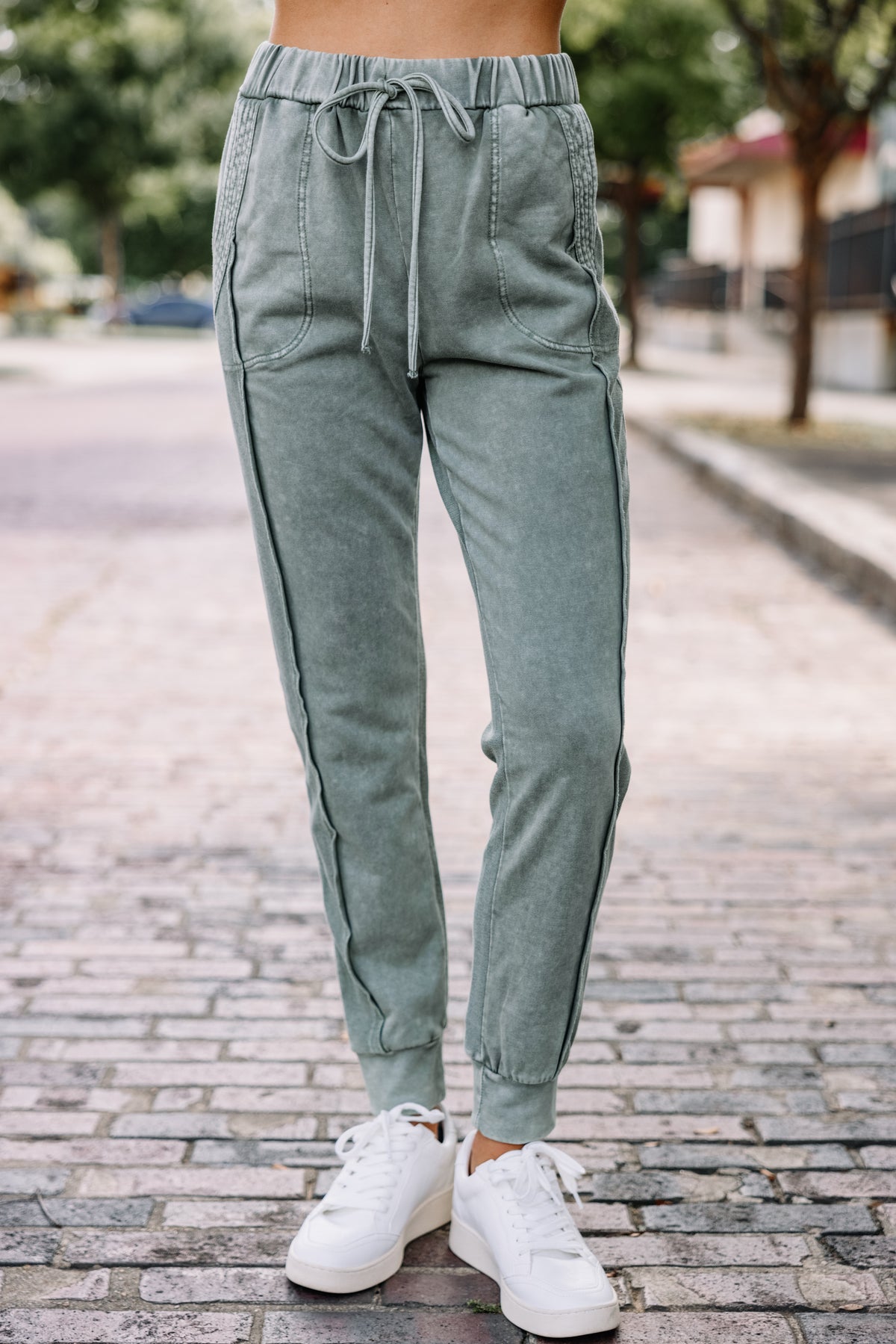 Comfy Army Green Joggers Trendy Joggers Shop the Mint