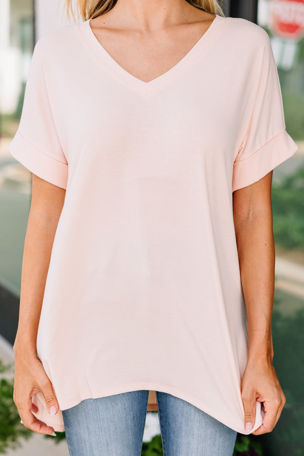 basic v-neck tee