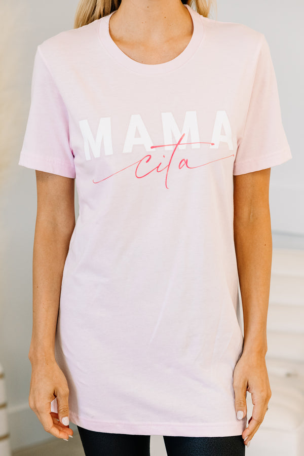 Mamacita Light Pink Graphic Tee