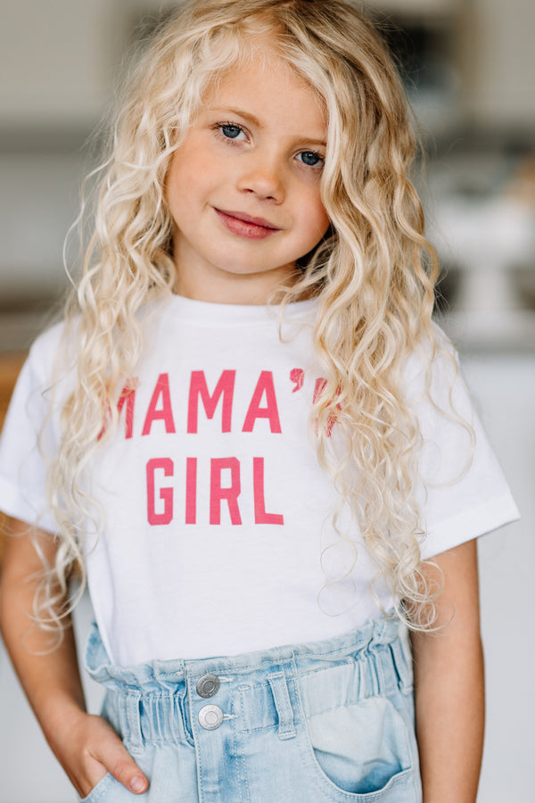 Mama's Girl White Toddler Graphic Tee – Shop the Mint