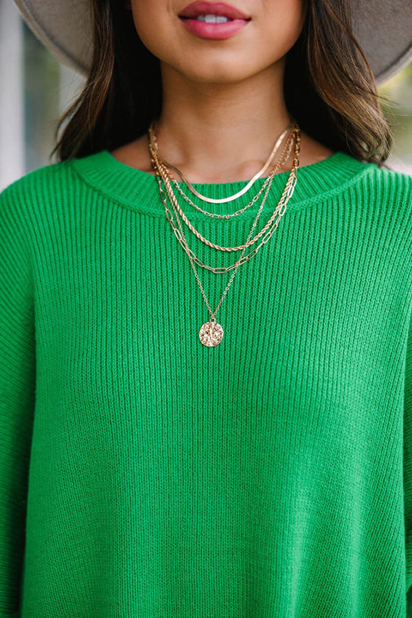 Get To Know You Gold Layered Necklace