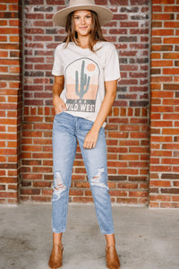 western graphic tee