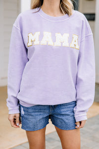 mama purple sweatshirt