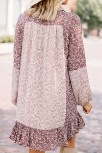 ditsy floral tunic