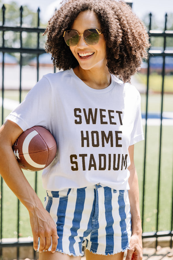 Sweet Home Stadium White/Black Graphic Tee