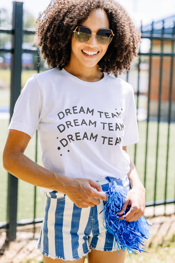 Dream Team White/Black Graphic Tee