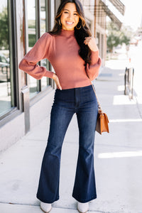 feminine turtleneck sweater