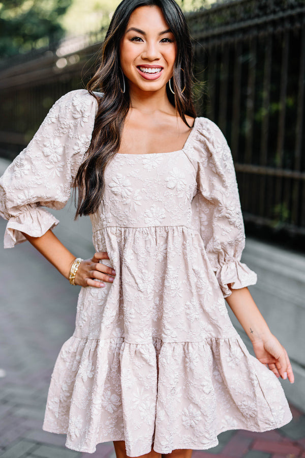 Think It Through Mocha Brown Babydoll Dress Shop the Mint Think It Through Mocha Brown Babydoll Dress Shop the Mint