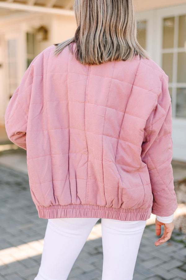 Personalized Quilted Winter Coat