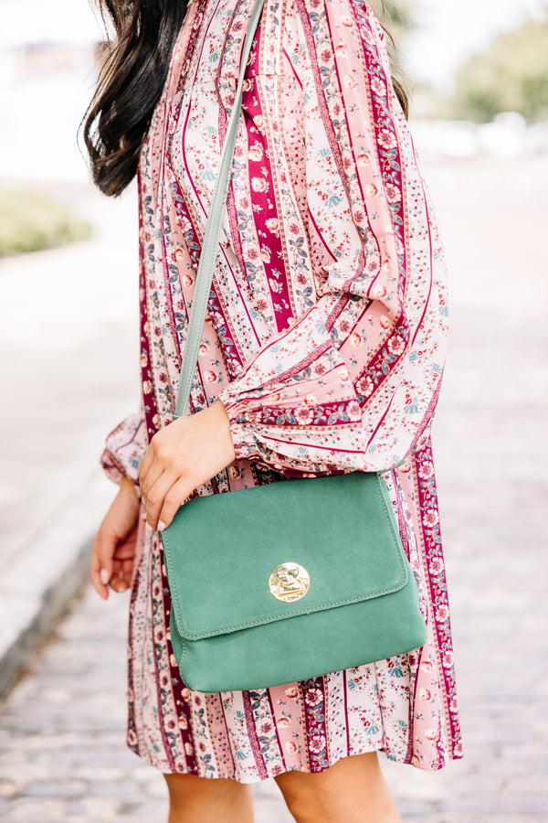 green little purse