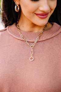 Treasure Jewels: All's Fair Gold Chain Necklace
