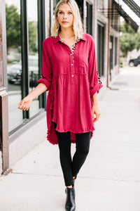 red leopard tunic