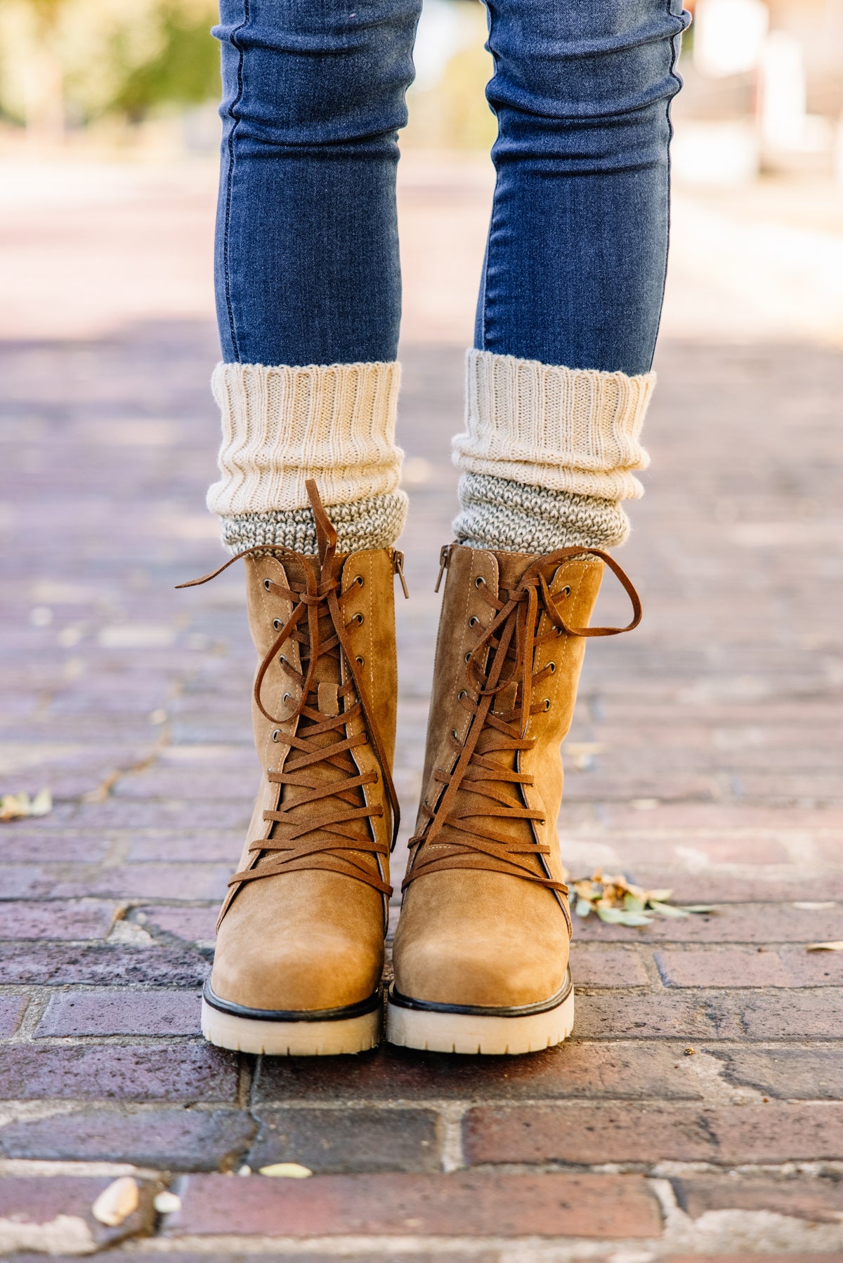 Need You Now Dark Camel Booties - Edgy Women's Boots – Shop the Mint