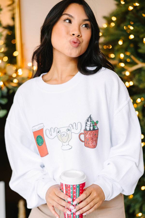 Christmas graphic sweatshirt 