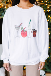 holiday themed sweatshirt