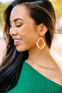 Taylor Shaye Designs: Gold Drop Earrings